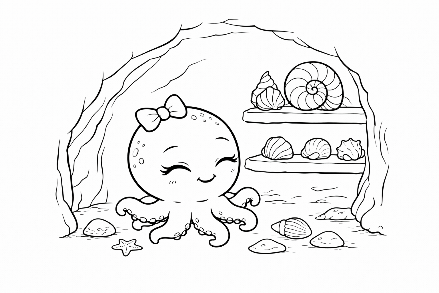 Sashimi's Triumph coloring page