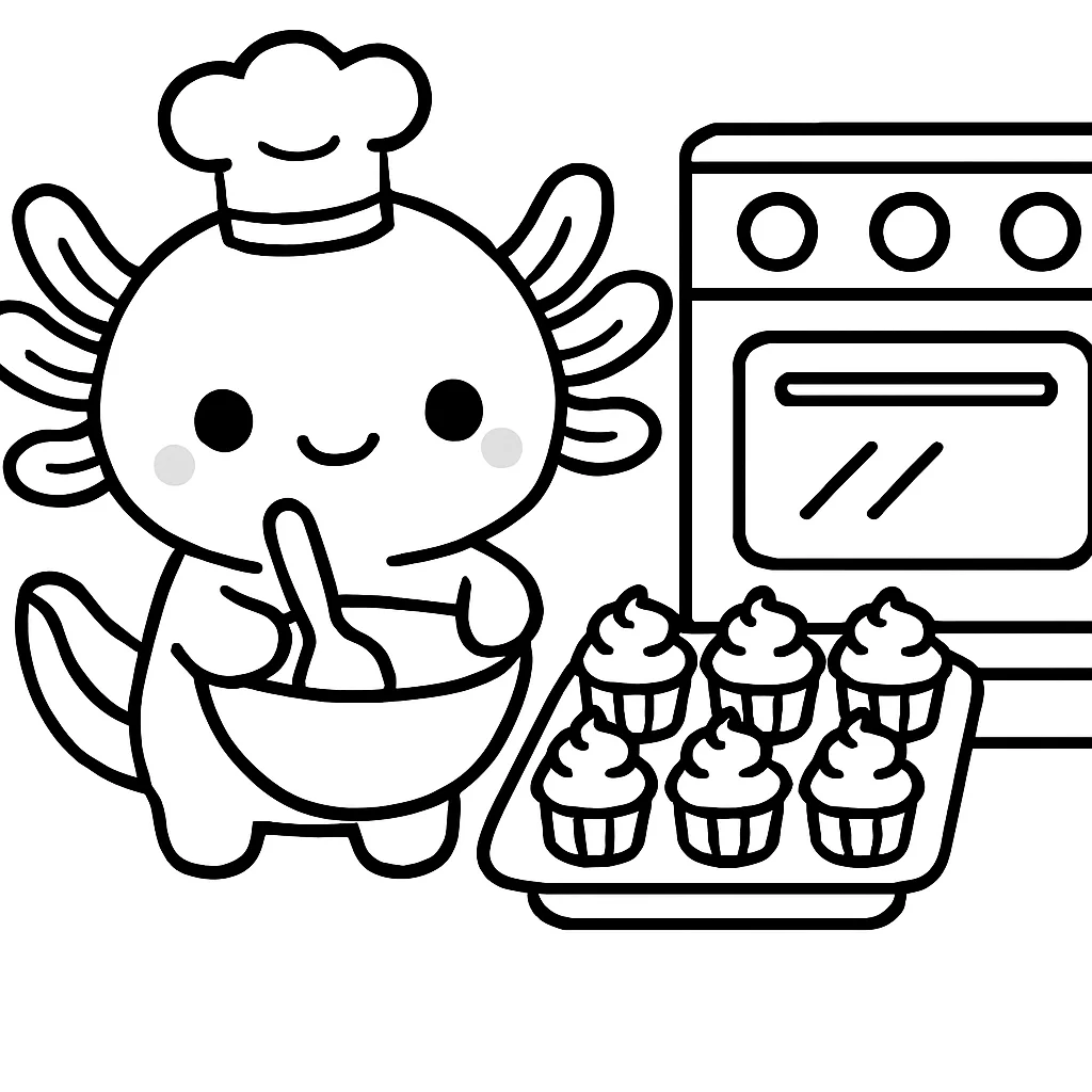 Axolotl Baking