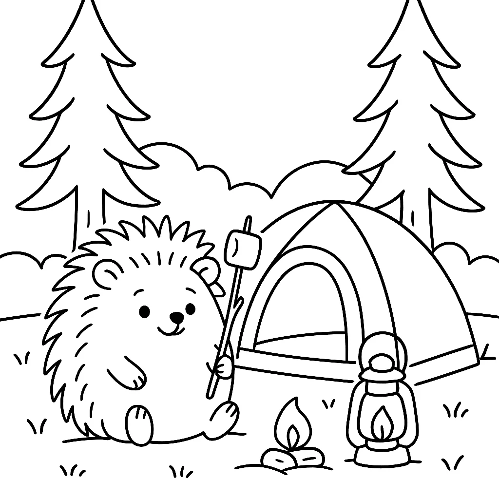 Hedgehog Hits the Trail