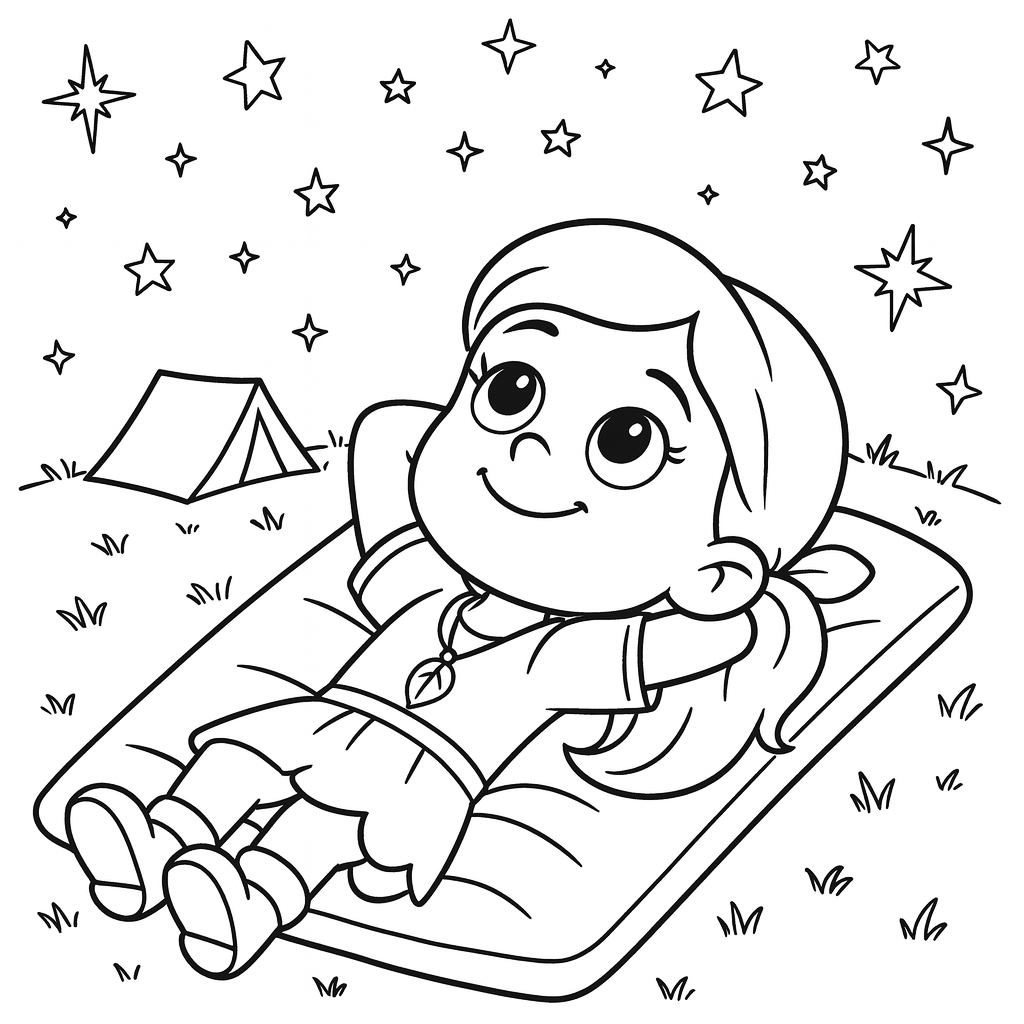 Princess Willow counting stars