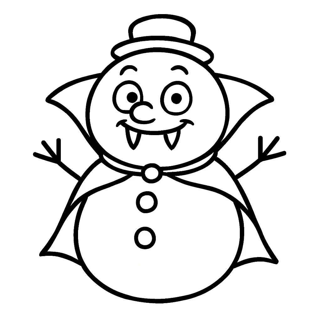 Snowman vampire