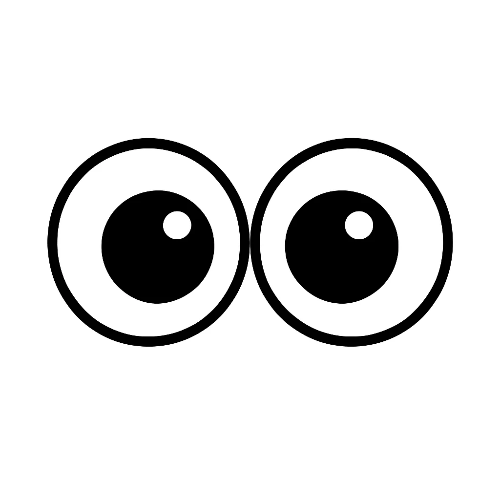 Two small eyes