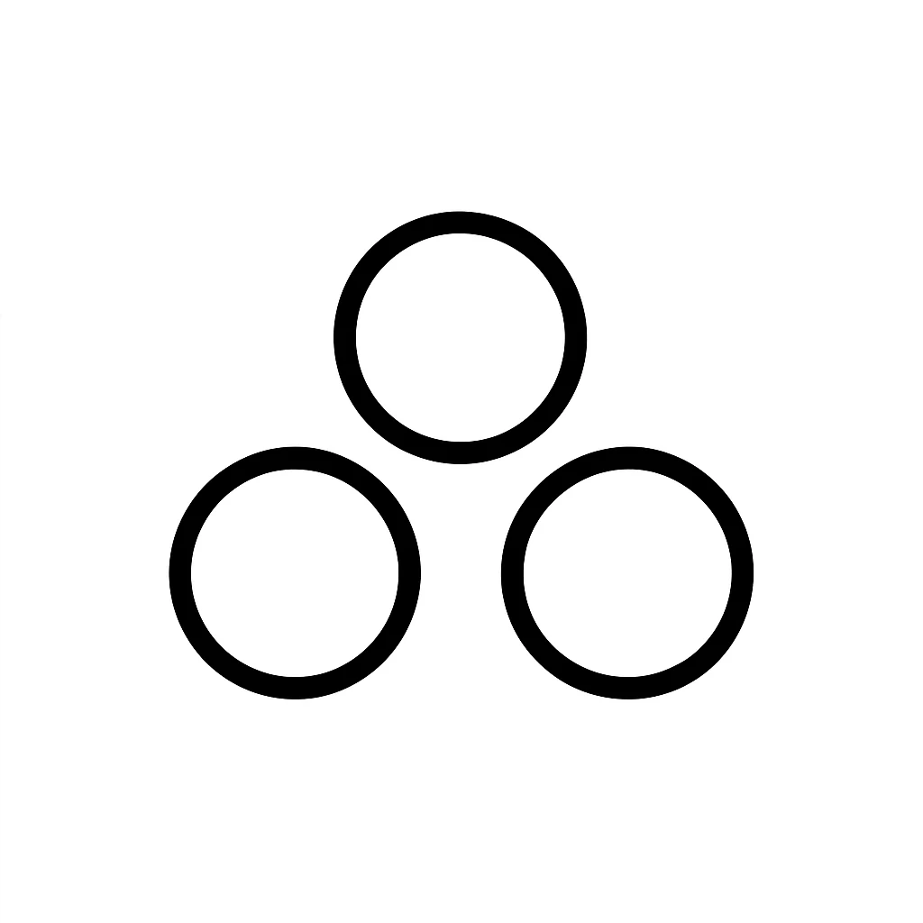 Three dot eyes