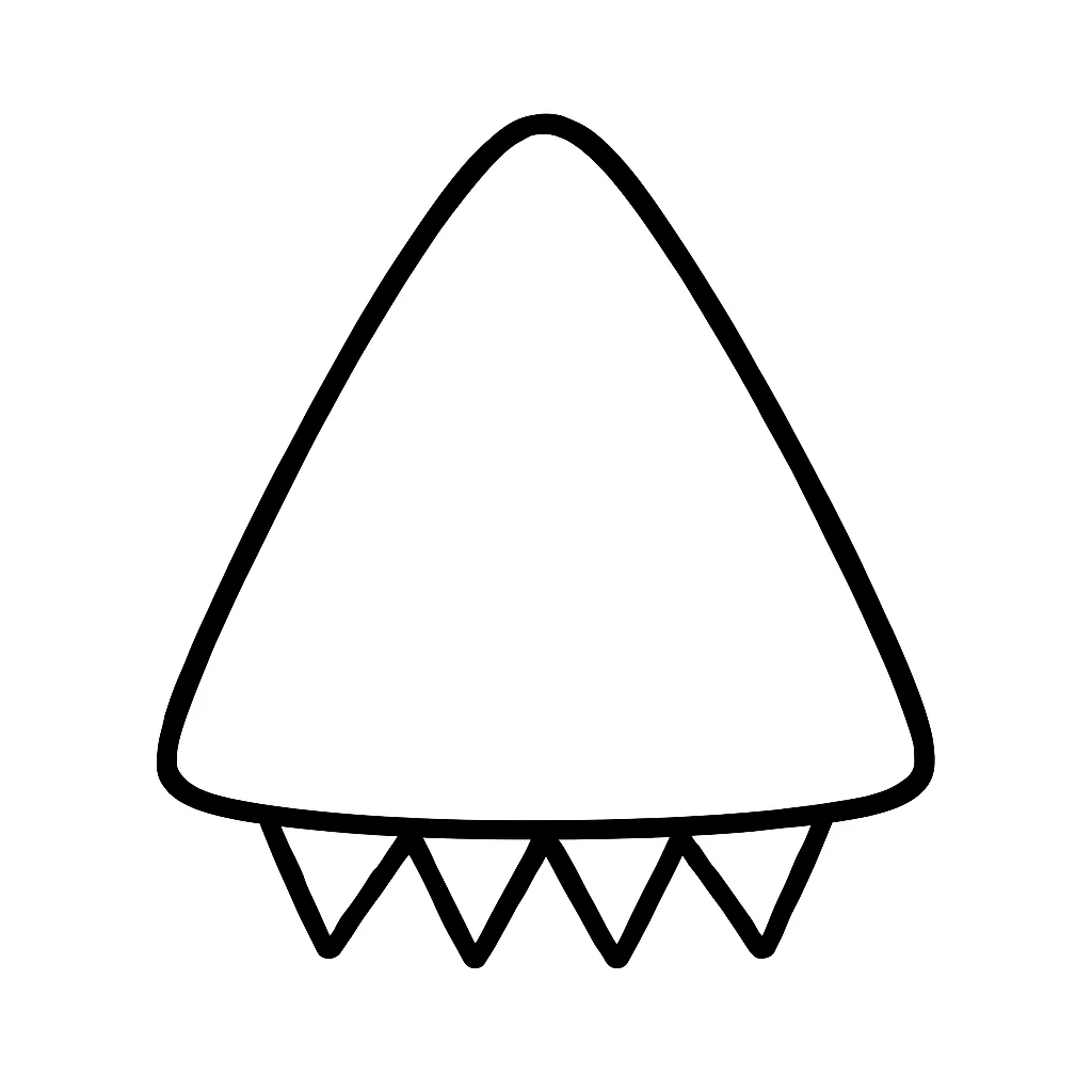 Triangle head
