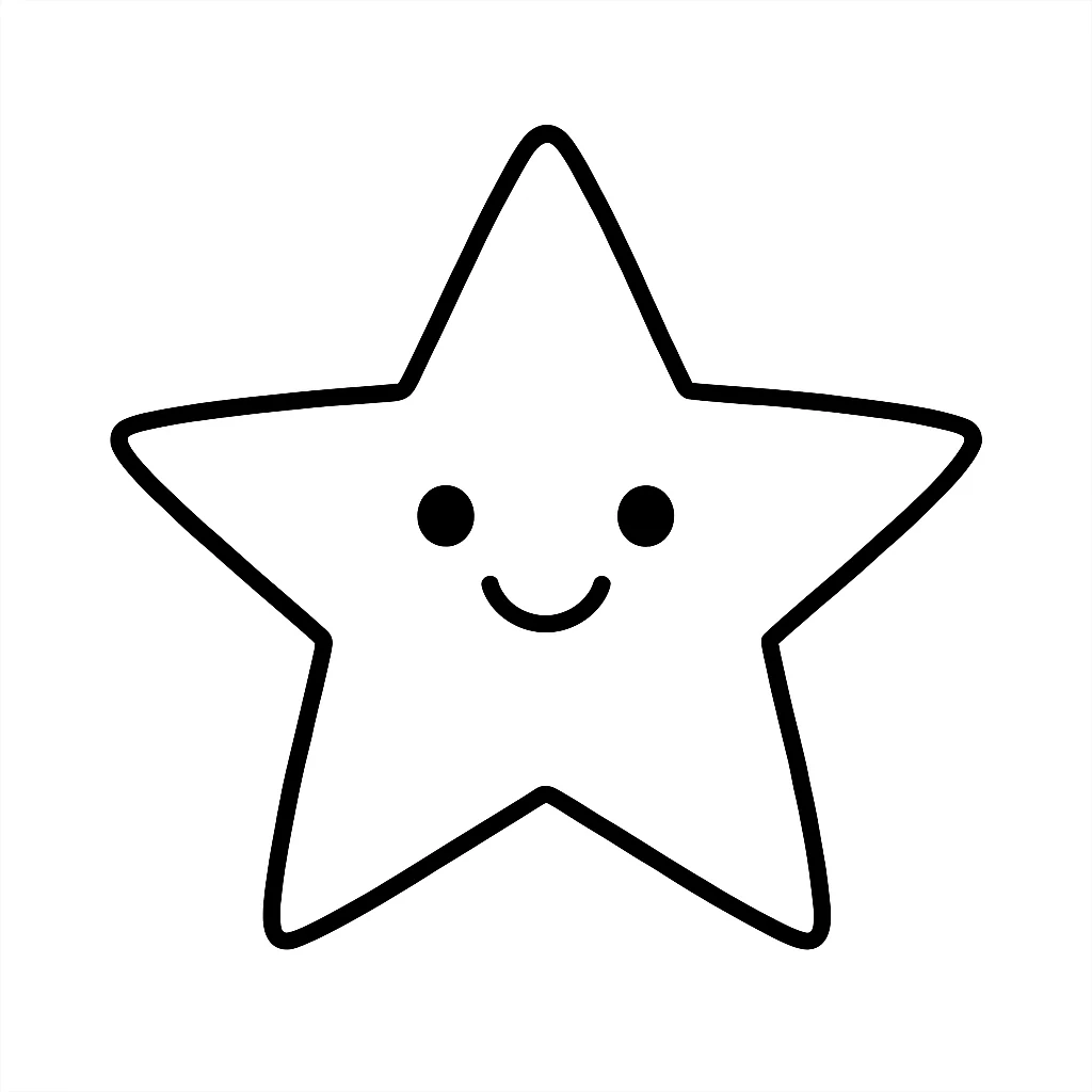 Smiling star