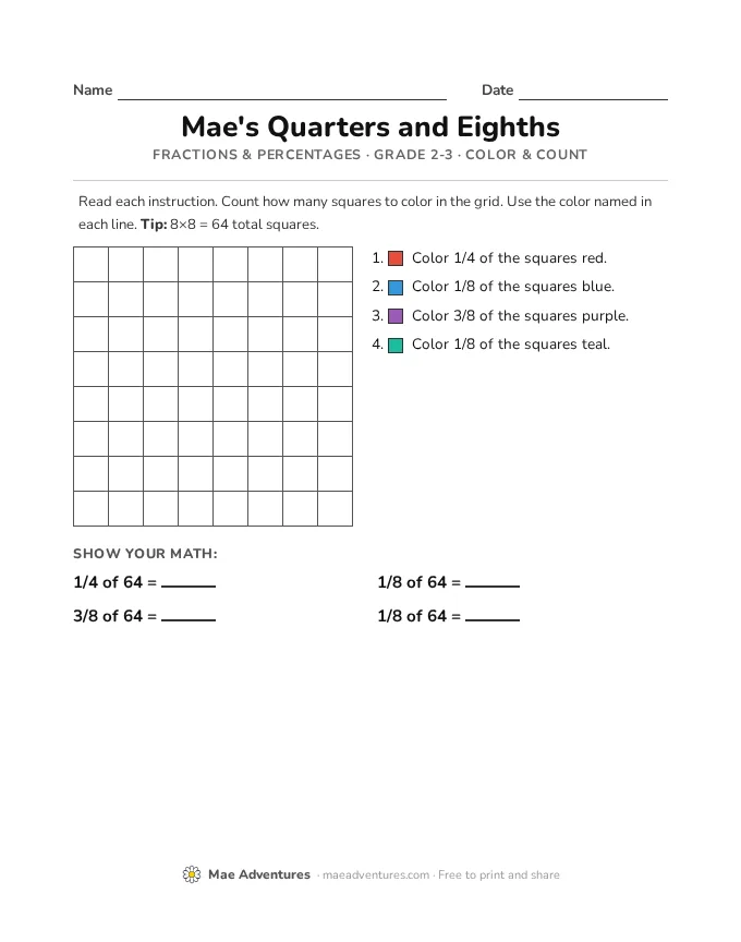 Mae's Quarters and Eighths thumbnail