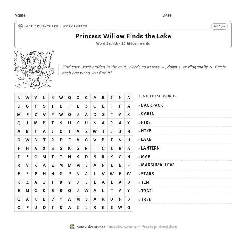 Princess Willow Finds the Lake thumbnail