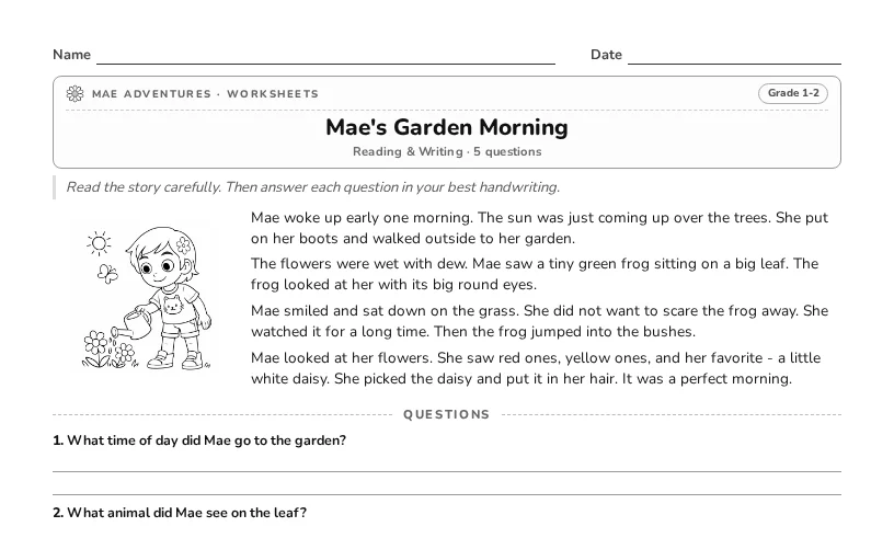 Mae's Garden Morning thumbnail