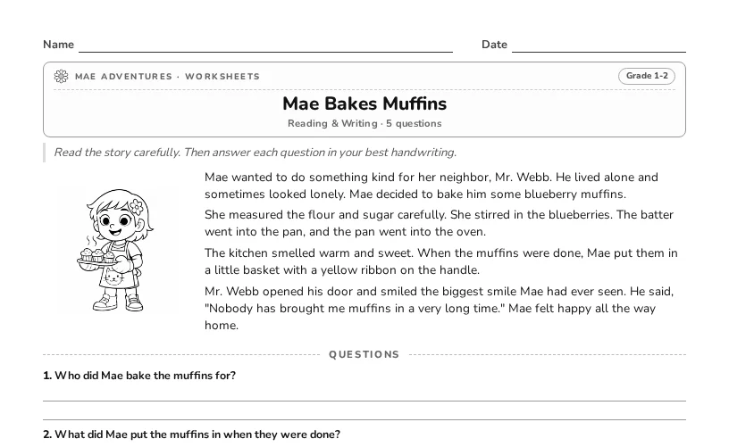 Mae Bakes Muffins thumbnail